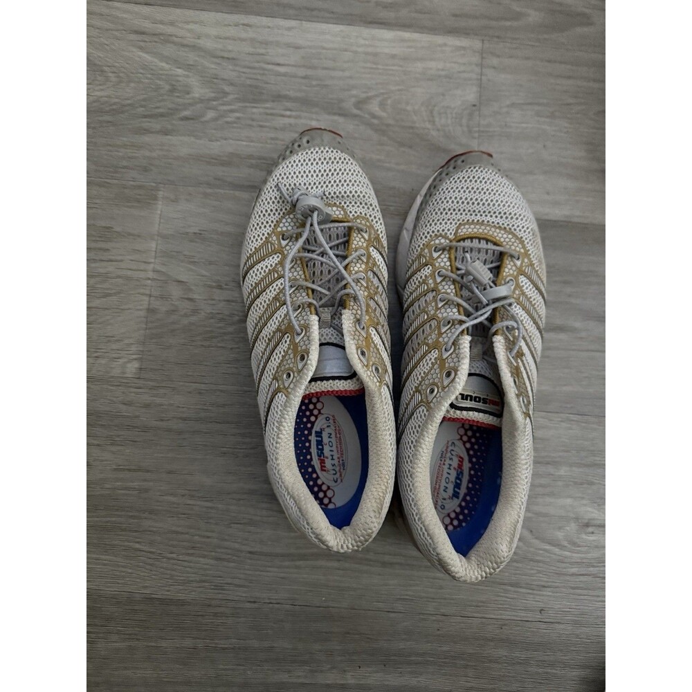 Y2K K-Swiss MiSOUL White Gold Mesh Tech Running Sneakers Men’s Size 11.5